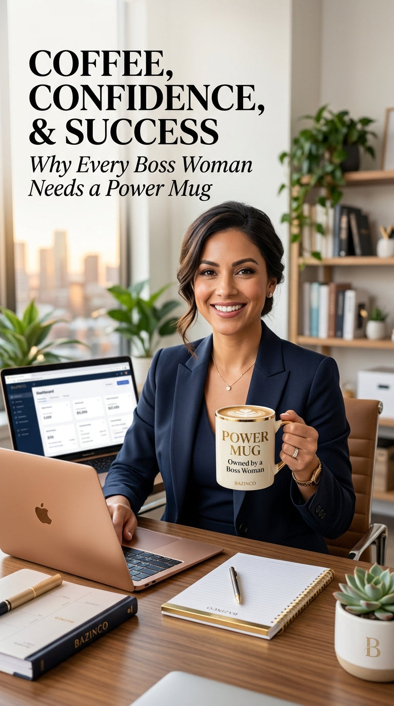 Coffee, Confidence & Success: Why Every Boss Woman Needs a Power Mug