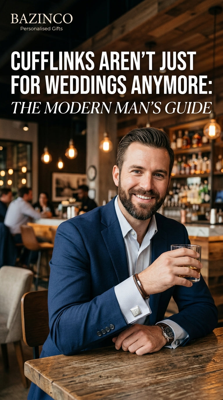 Cufflinks Aren't Just for Weddings Anymore: The Modern Man's Guide