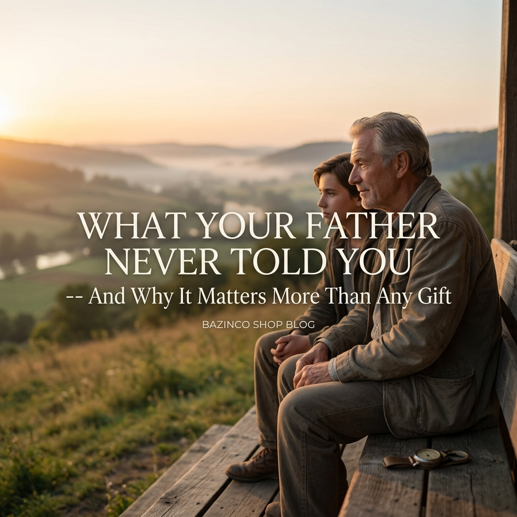 What Your Father Never Told You — And Why It Matters More Than Any Gift.