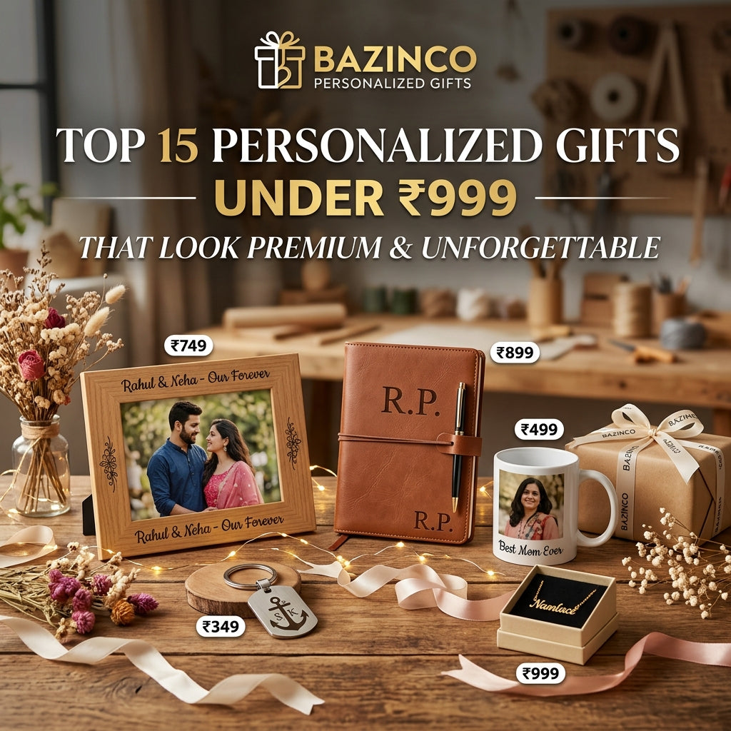 Top 15 Personalized Gifts Under ₹999 That Look Premium