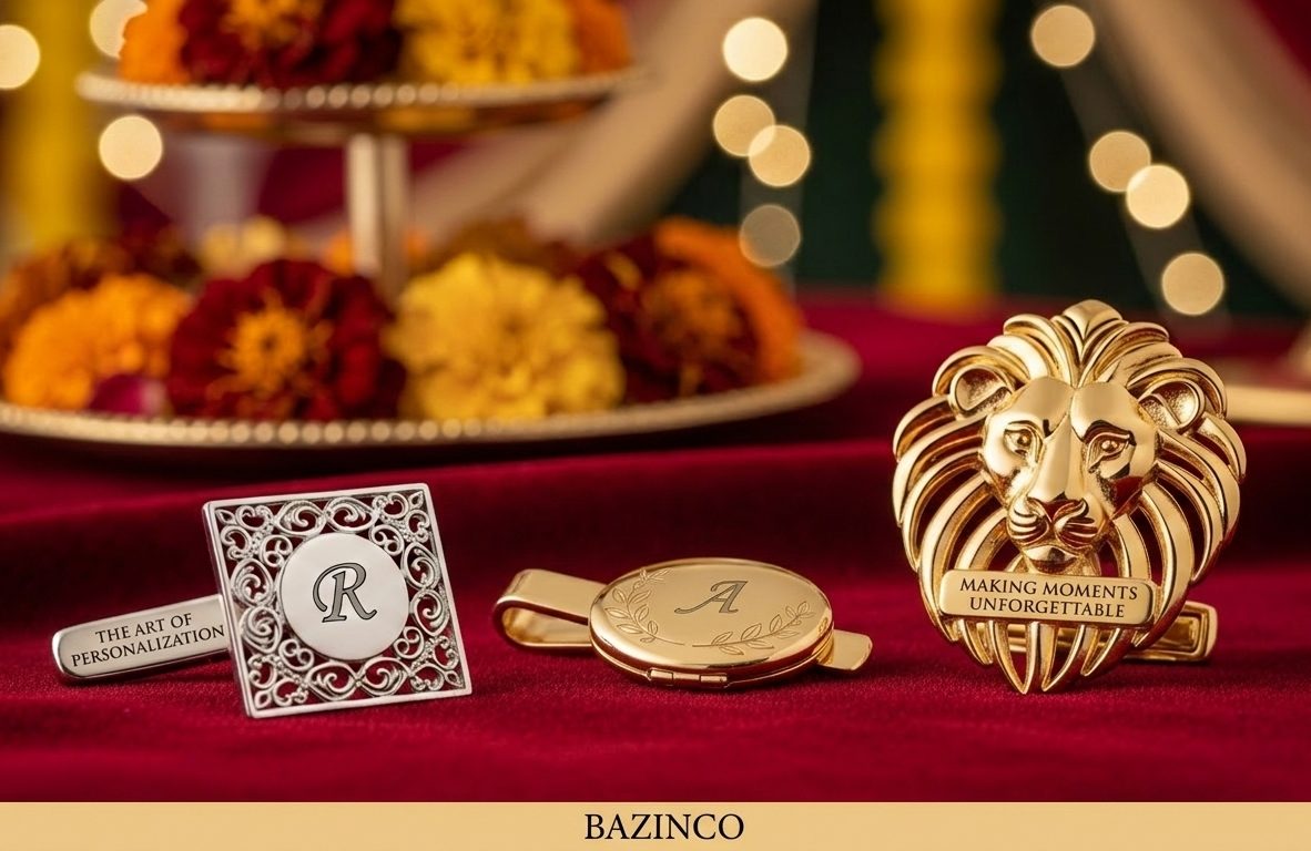 The Art of Personalization: How Customized Cufflinks and Brooches Make Indian Wedding Moments Unforgettable
