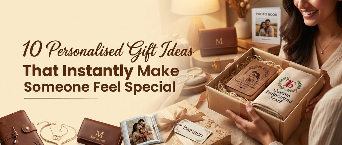 10 Personalised Gift Ideas That Instantly Make Someone Feel Special