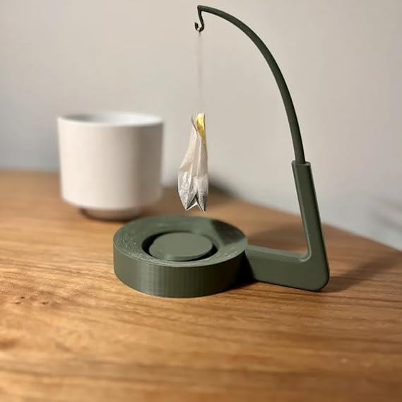 Bazinco Hook-a-Tea Holder – Smart Tea Bag Hanger for Cups & Mugs
