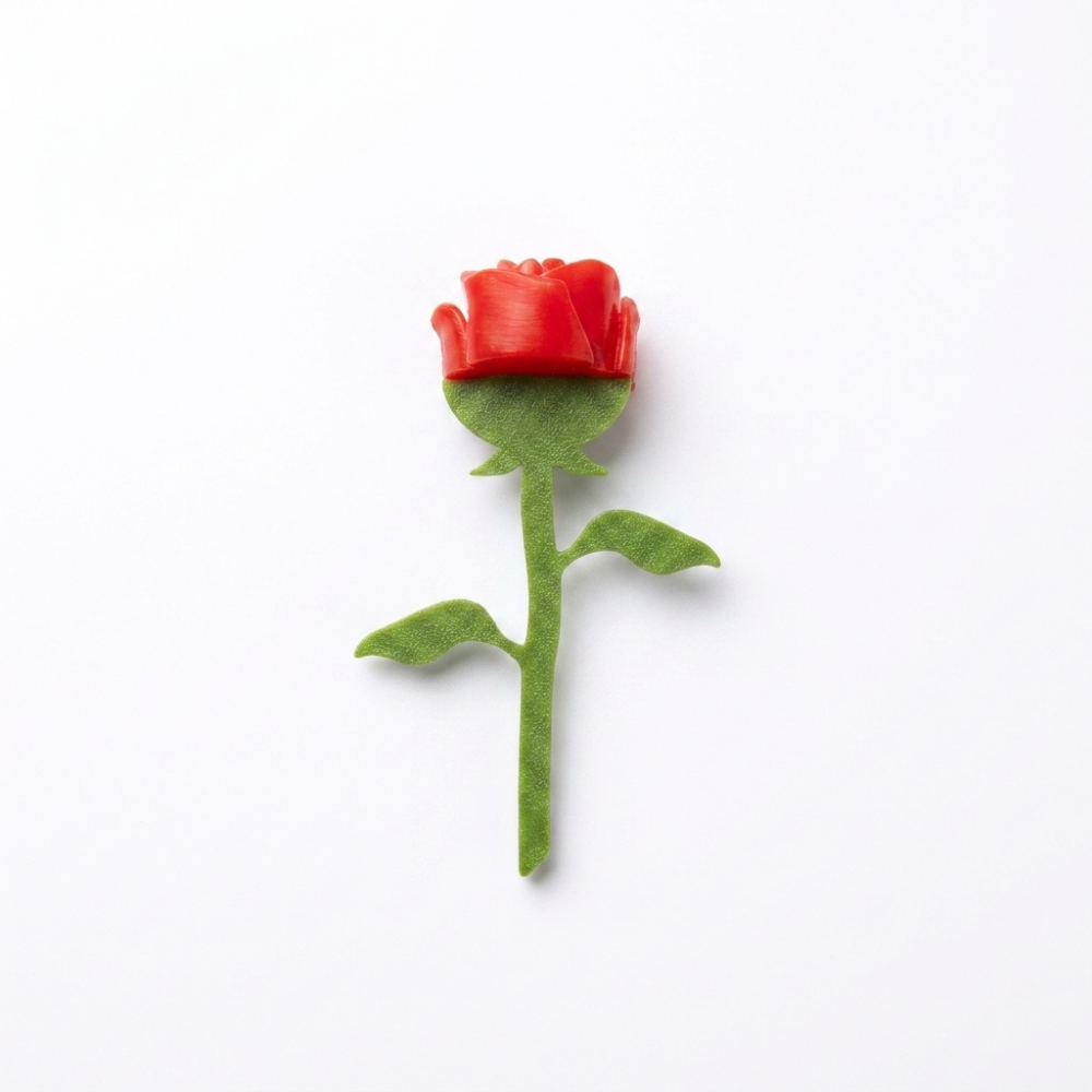 Bazinco 3D Rose Bookmark – Aesthetic Book Marker Gift for Students & Bookworms