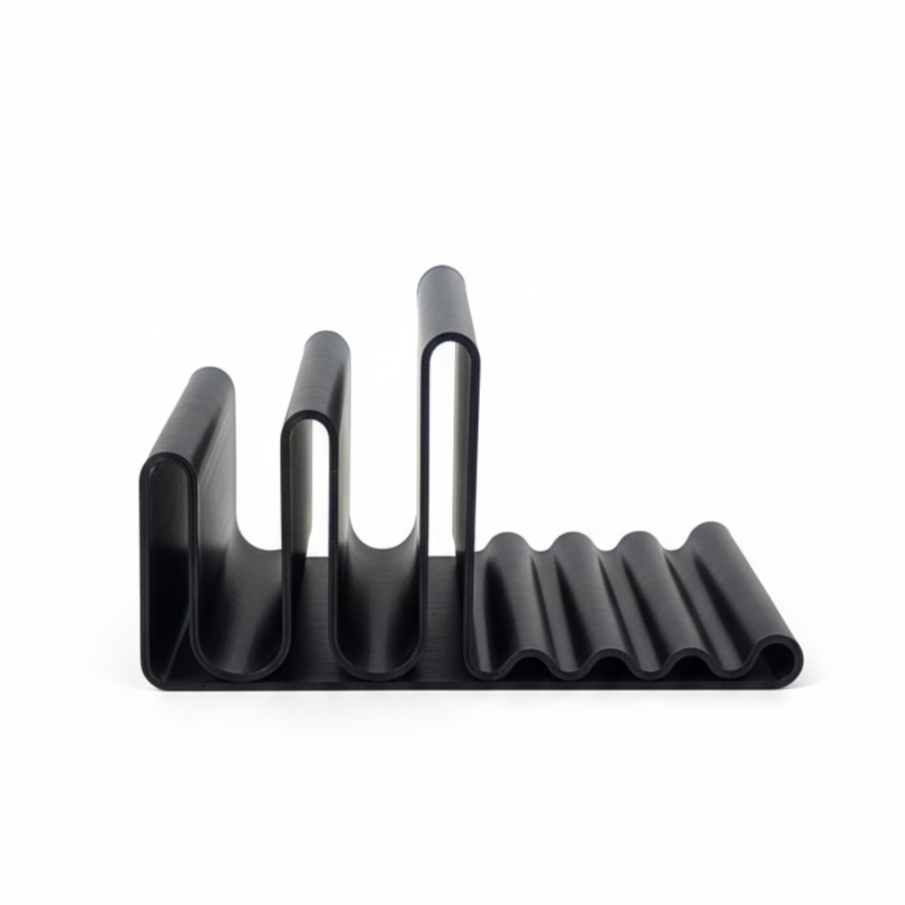 Bazinco 4-in-1 Multi Device Organizer Dock – Minimalist Desk Stand for iPad, Phone, Stylus & Accessories