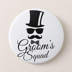 Bazinco Custom Printed Pin Badge Button 58mm | Personalized Photo, Logo & Text Badge | Customized Button Badge for Events, Parties, Campaigns, Promotions & Corporate Branding