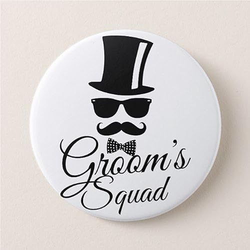 Bazinco Custom Printed Pin Badge Button 58mm | Personalized Photo, Logo & Text Badge | Customized Button Badge for Events, Parties, Campaigns, Promotions & Corporate Branding