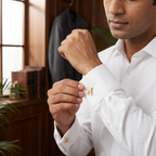 Bazinco Aviation Inspired Cufflinks – Airplane Design Cufflinks for Men Formal Wear