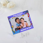 Bazinco Personalized Photo Fridge Magnet – Best Friends Forever Gaming Style Custom Photo Frame