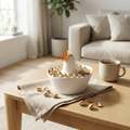 Bazinco Bird Shape Pistachio Bowl with Shell Separator | Snack Serving Bowl