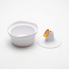 Bazinco Bird Shape Pistachio Bowl with Shell Separator | Snack Serving Bowl