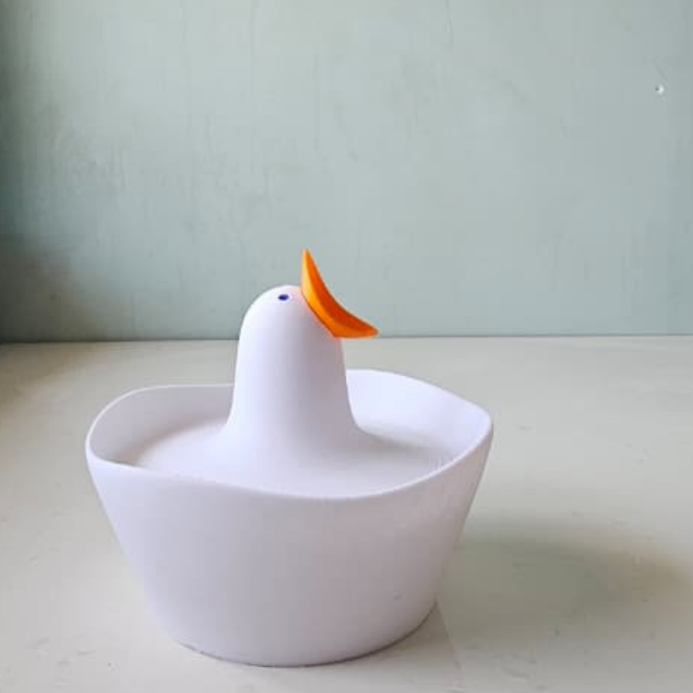 Bazinco Bird Shape Pistachio Bowl with Shell Separator | Snack Serving Bowl