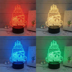 Bazinco gifts
personalized gift 
personalized birthday lamp
