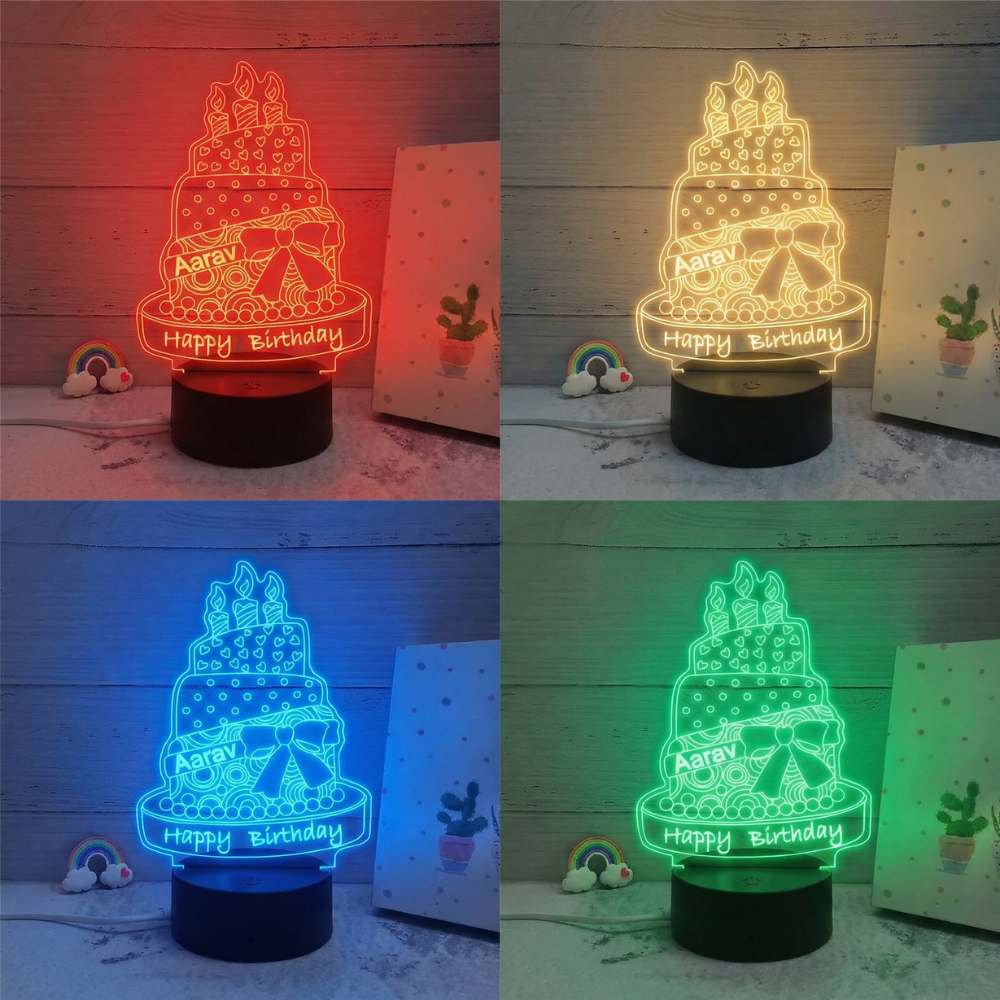 Bazinco gifts
personalized gift 
personalized birthday lamp
