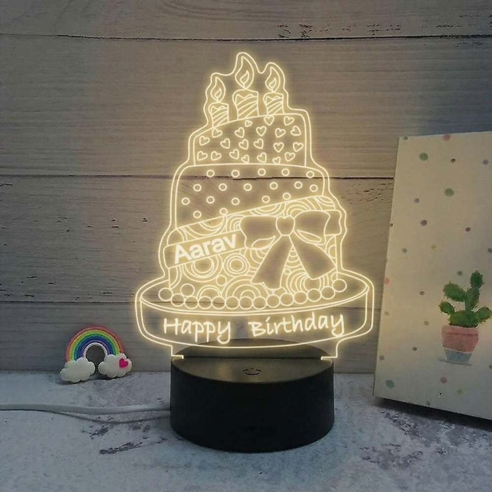 Bazinco gifts 
personalized birthday lamp
custom name LED lamp