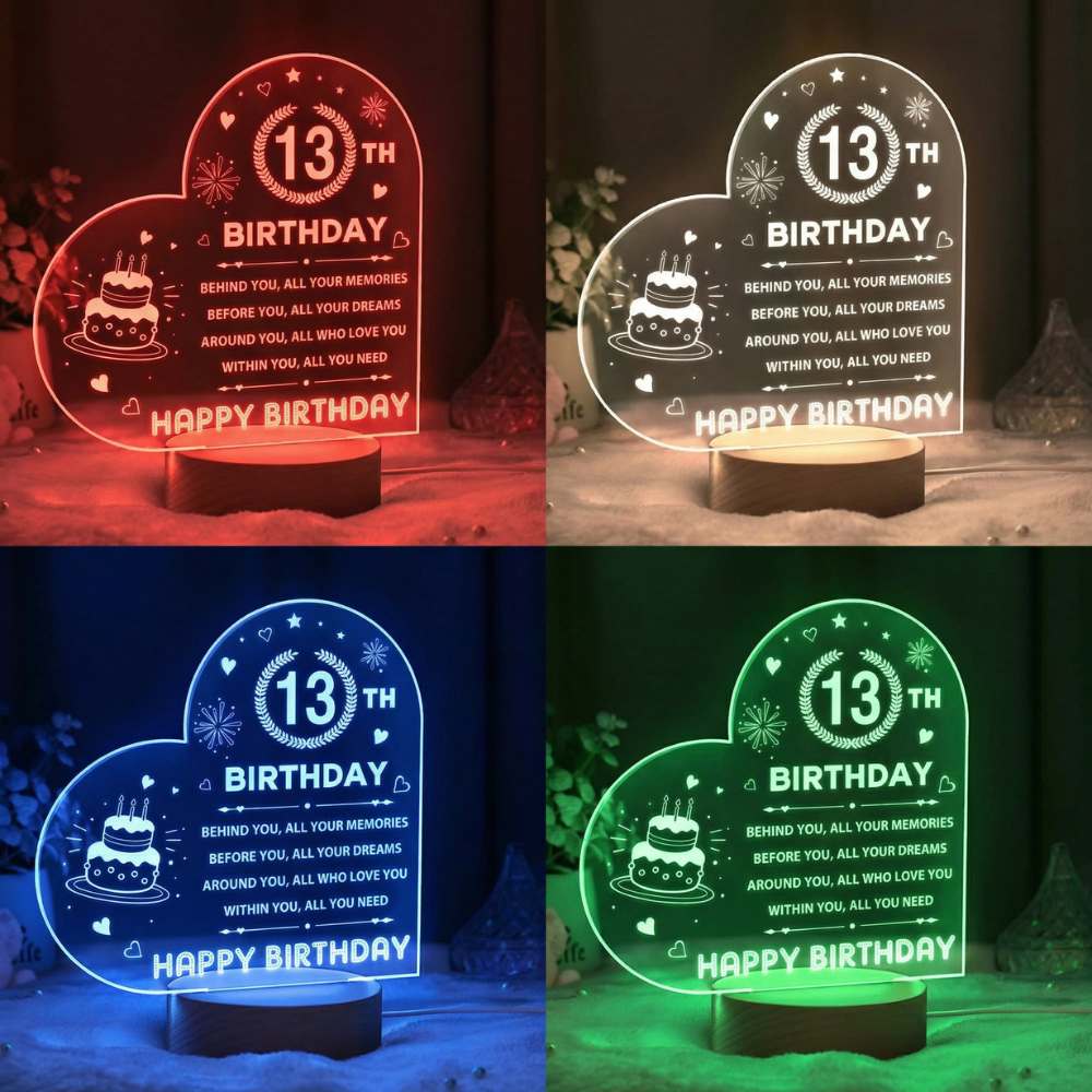 Bazinco Gifts 

personalized birthday date LED lamp

custom birthday night light

birthday date LED lamp with name

unique birthday gift
