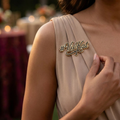 Bazinco Personalized Wedding Name Pin – Premium Script Hashtag Brooch for Bridesmaids & Bridal Fashion