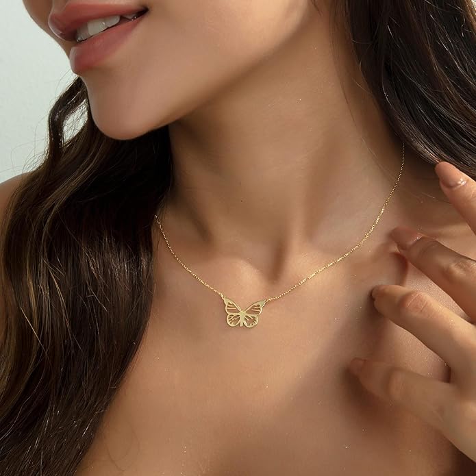 Bazinco Pendants

butterfly pendant necklace

butterfly necklace for women

butterfly jewelry

butterfly charm pendant