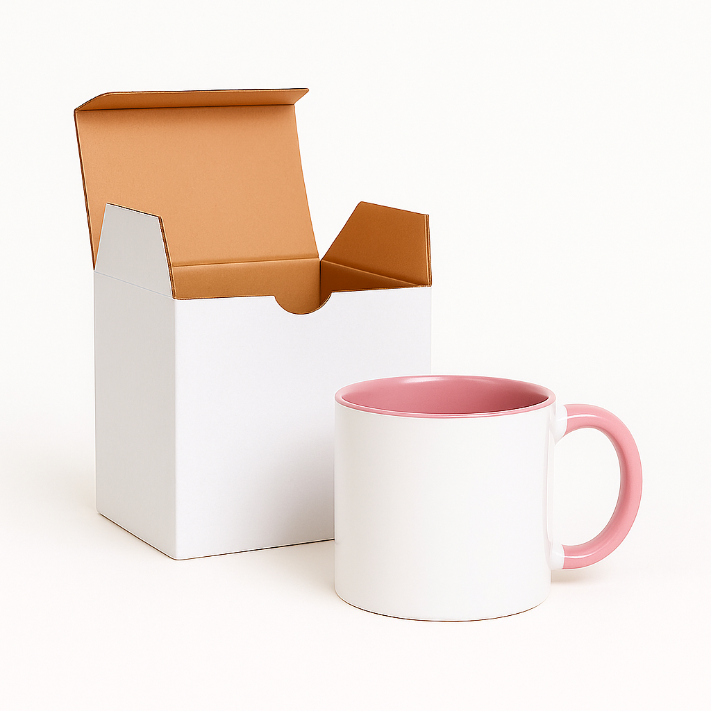 Bazinco 3 Tone 6 Oz Ceramic Coffee Mugs – Small Tea & Espresso Cups (7 Colors)