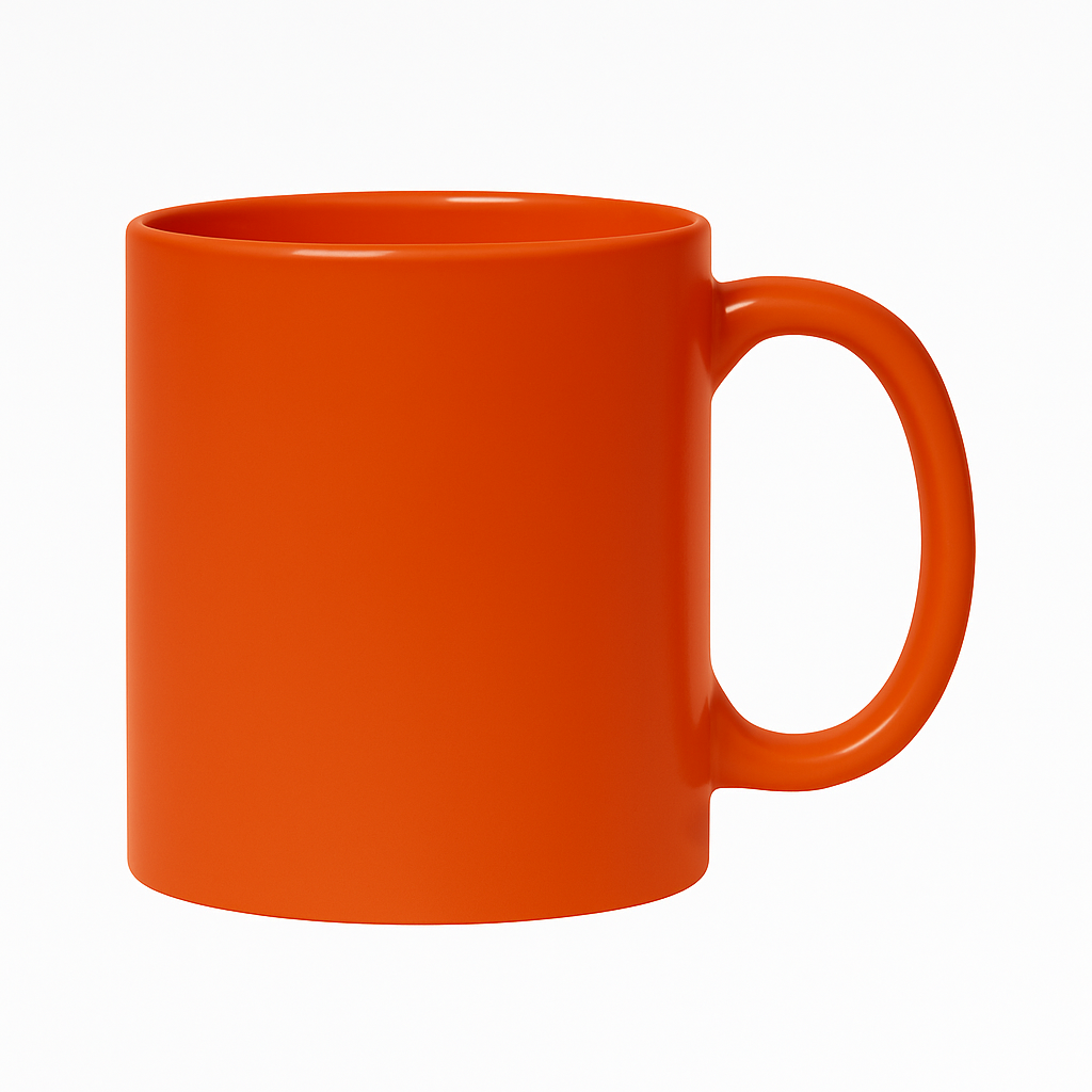 Bazinco 11oz Colored Ceramic Coffee Mug – Glossy Coffee & Tea Mug for Home, Office & Bulk Gifting (Multiple Color Options)