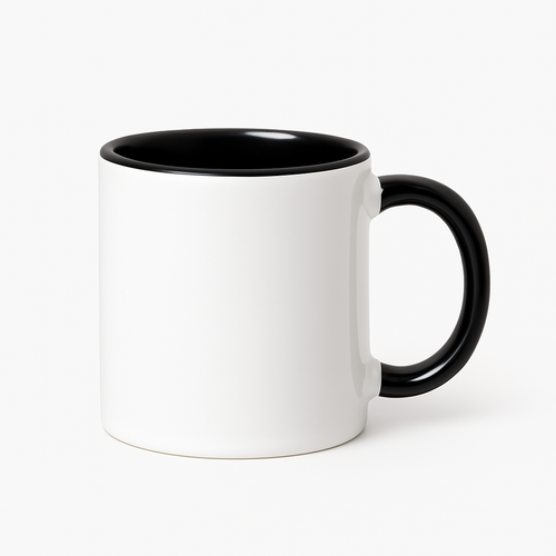 Bazinco 3 Tone 6 Oz Ceramic Coffee Mugs – Small Tea & Espresso Cups (7 Colors)