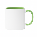 Bazinco 3 Tone 6 Oz Ceramic Coffee Mugs – Small Tea & Espresso Cups (7 Colors)