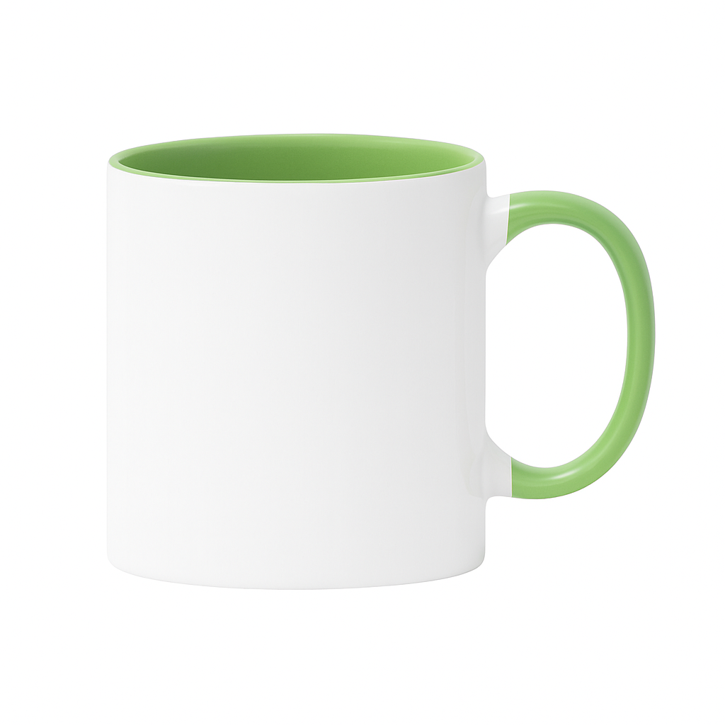 Bazinco 3 Tone 6 Oz Ceramic Coffee Mugs – Small Tea & Espresso Cups (7 Colors)