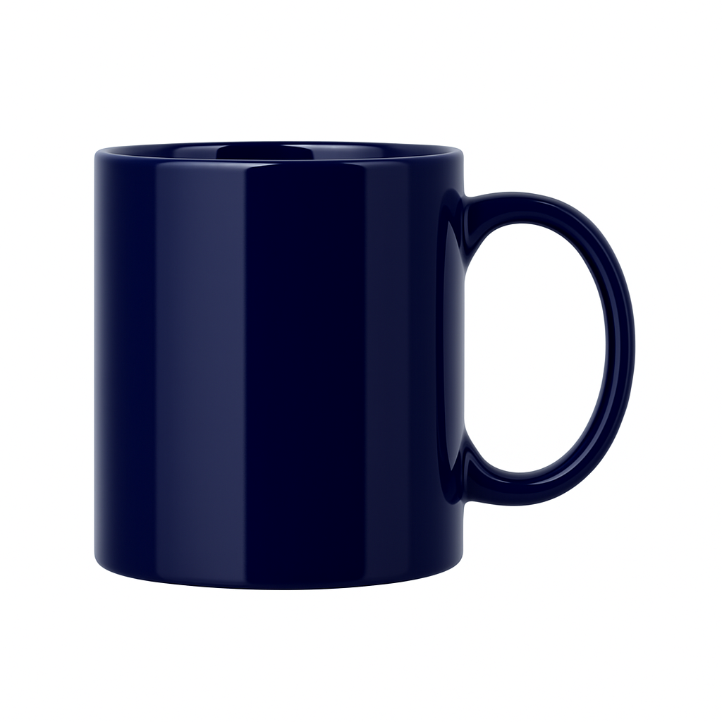 Bazinco 11oz Colored Ceramic Coffee Mug – Glossy Coffee & Tea Mug for Home, Office & Bulk Gifting (Multiple Color Options)