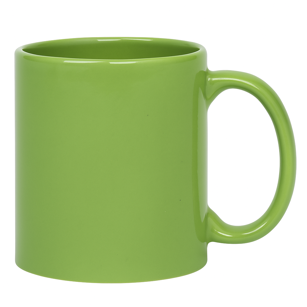 Bazinco 11oz Colored Ceramic Coffee Mug – Glossy Coffee & Tea Mug for Home, Office & Bulk Gifting (Multiple Color Options)