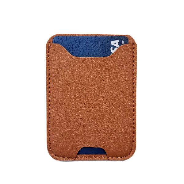 Bazinco Tan Chipku Card & Money Holder for Mobile – Stick-On Phone Wallet Pocket