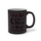 Bazinco Personalized Magic Mug – Custom Couple Photo Heat Reveal Mug