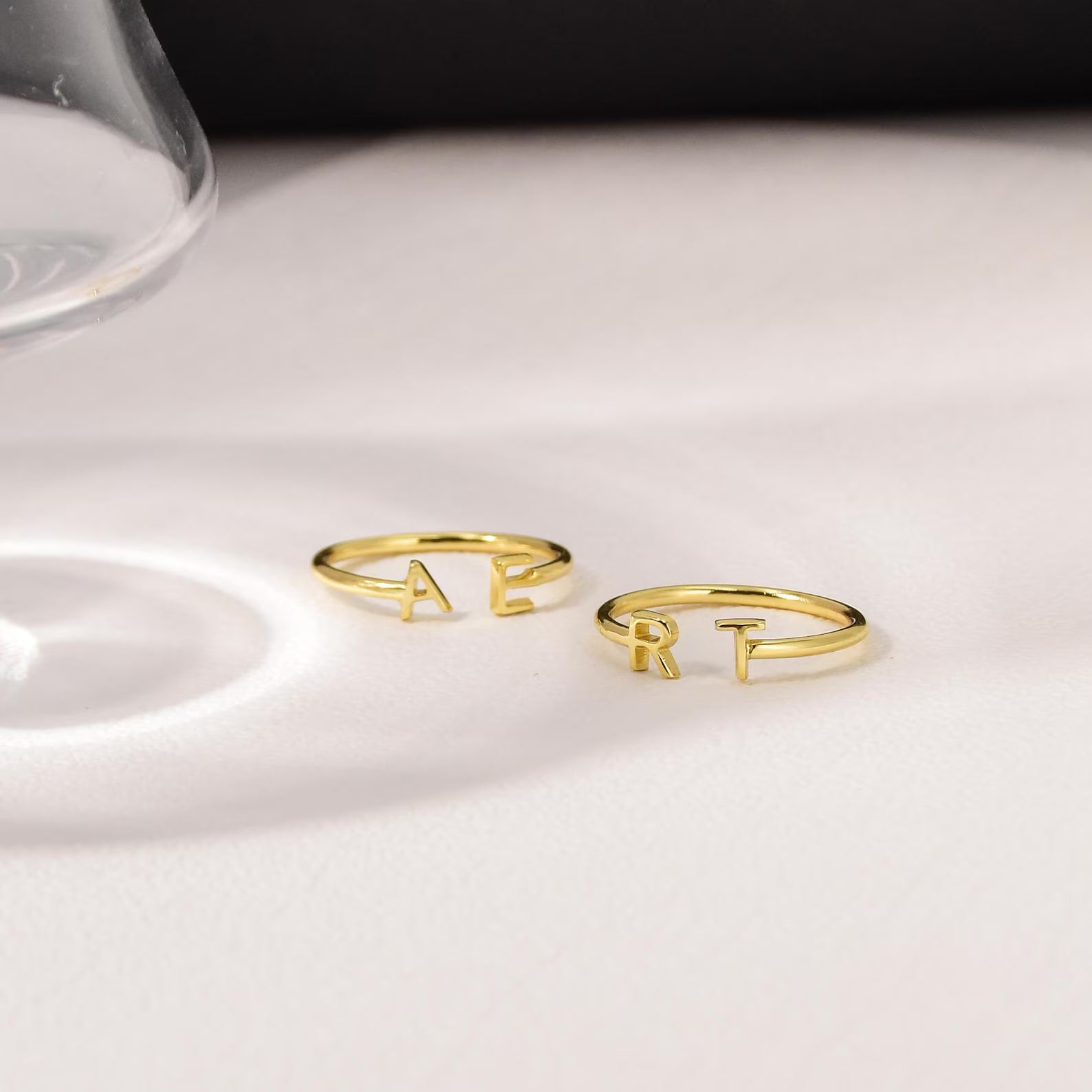 Bazinco rings
custom name ring
personalized ring for women
minimalist initial ring
letter ring jewelry
custom alphabet ring
dainty initial ring
couple initial ring
stackable initial ring
personalized jewelry ring
custom jewelry ring
alphabet adjustable ring
initial rings for women