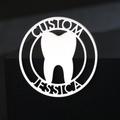 Bazinco Personalized Tooth Lapel Pin – Custom Dentist Tooth Design Brooch