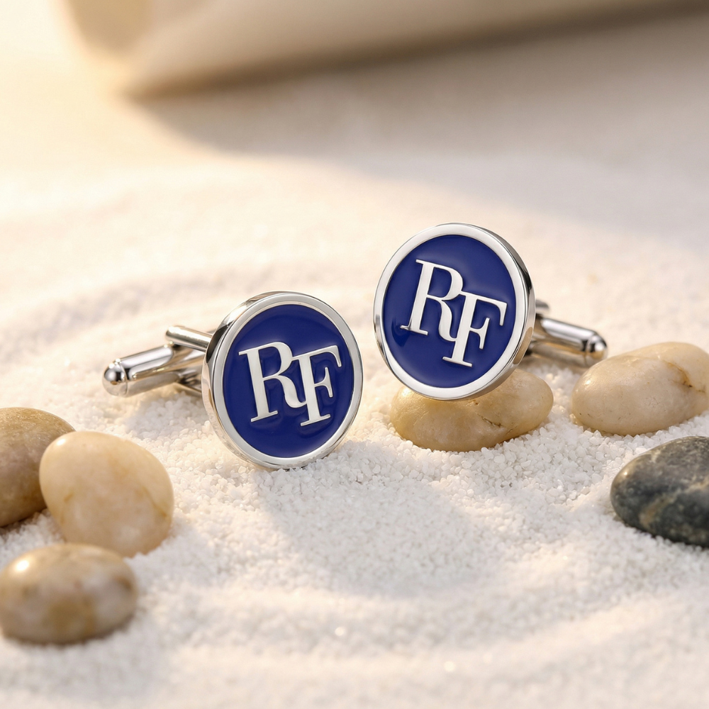 personalized cufflinks for men, engraved cufflinks, monogram cufflinks, enamel cufflinks, wedding cufflinks, groom cufflinks gift, luxury cufflinks for men, corporate gift for men