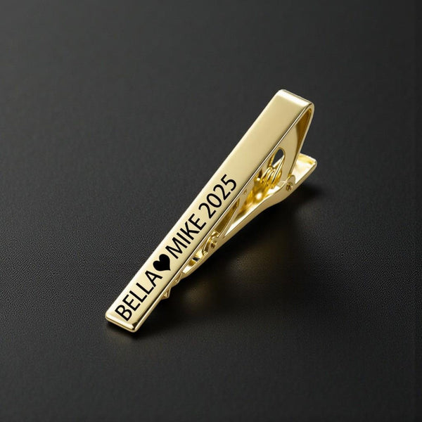 Custom Engraved Tie Clip Bazinco