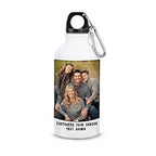 Personalized Photo Water Bottle with Custom Name