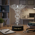Bazinco gifts 

personalized doctor LED lamp

custom doctor night light

medical symbol LED lamp

healthcare professional gift

doctor appreciation gift

LED lamp for doctors