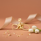 Personalized Doctor Name Brooch with Stethoscope Design – Medical Badge Pin | Bazinco