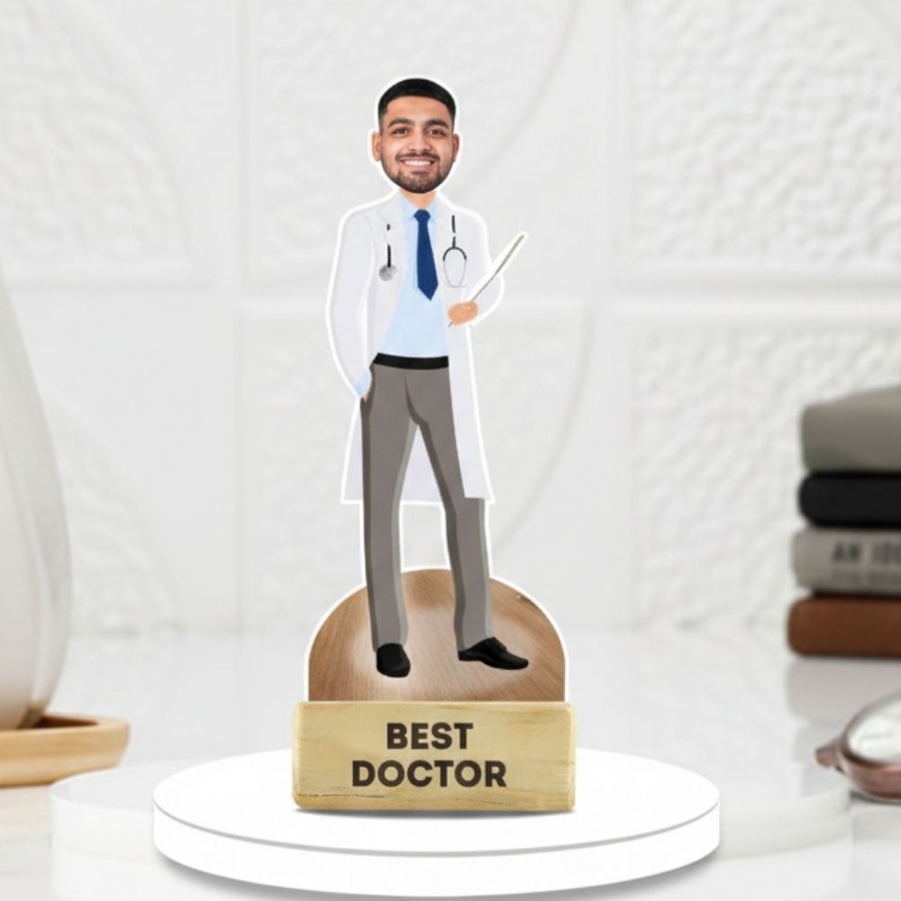 Doctor caricature custom by Bazinco