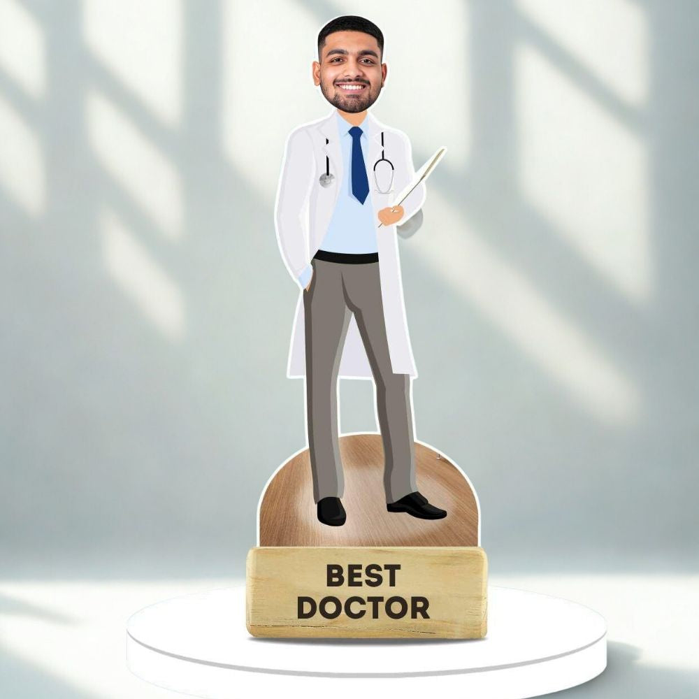 Doctor caricature custom by Bazinco