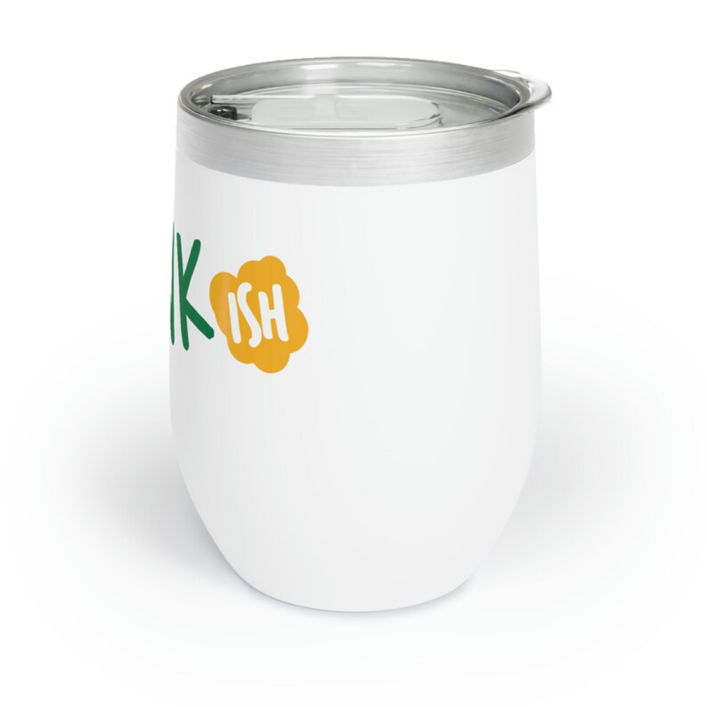 Bazinco Drunk-ish Wine Tumbler with Lid – Funny Insulated Stainless Steel Tumbler for Wine, Coffee & Cocktails, Travel Mug Gift