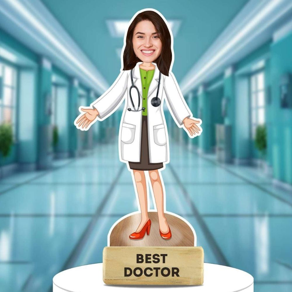 Bazinco female doctor caricature
Personalised doctor caricature gift
Custom caricature gift for female doctor
Unique Doctor's Day gift India
Birthday gift for woman doctor
Custom doctor figurine personalised
Medical graduation gift personalised
Female doctor gift unique India
Personalised gift for women doctors
Doctor's Day personalised gift India
Custom face caricature for doctor
Women doctor appreciation gift
