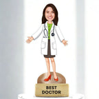 Bazinco female doctor caricature
Personalised doctor caricature gift
Custom caricature gift for female doctor
Unique Doctor's Day gift India
Birthday gift for woman doctor
Custom doctor figurine personalised
Medical graduation gift personalised
Female doctor gift unique India
Personalised gift for women doctors
Doctor's Day personalised gift India
Custom face caricature for doctor
Women doctor appreciation gift