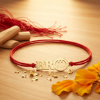 Bazinco Bro Batman Design Gold Finish Rakhi for Brother