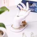 Bazinco Hand Shape Jewelry Organizer Stand – Luxury Ring Holder & Bracelet Display
