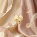 Bazinco Personalized Heart Calendar Date Necklace for Women | Custom Engraved Special Date Pendant | Anniversary, Wedding, Proposal & Couple Gift
