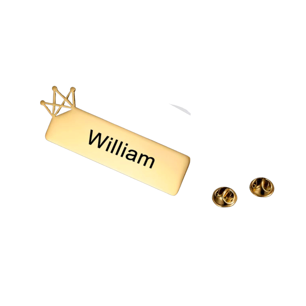 Bazinco Brooches
name brooch for him
name brooch for her
personalized crown brooch
custom name pin
engraved name brooch
fashion name brooch
luxury brooch
personalized gift brooch