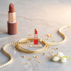 Bazinco Personalized Lipstick Rakhi for Sister | Custom Name Engraved Rakhi | Unique Designer Raksha Bandhan Gift Rakhi for Women & Girls
