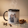 Bazinco Personalized Magic Mug 11 Oz – Custom Photo Heat Reveal Mug
