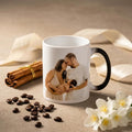 Bazinco Personalized Magic Mug – Custom Family Photo Color Changing Heat Activated Mug